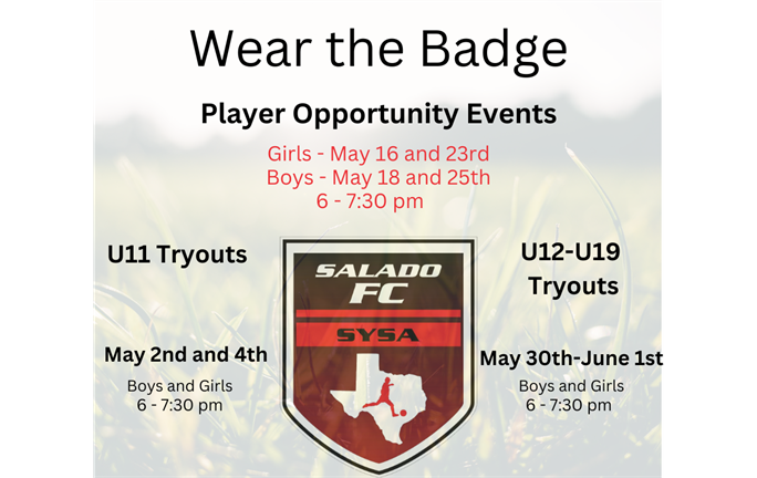 Salado FC Tryouts