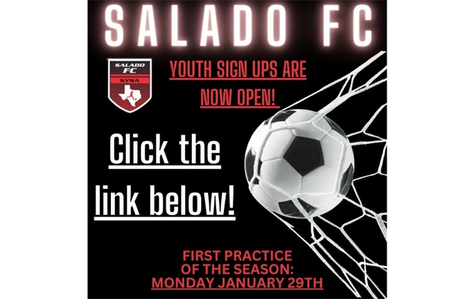 Salado FC Academy Sign Ups